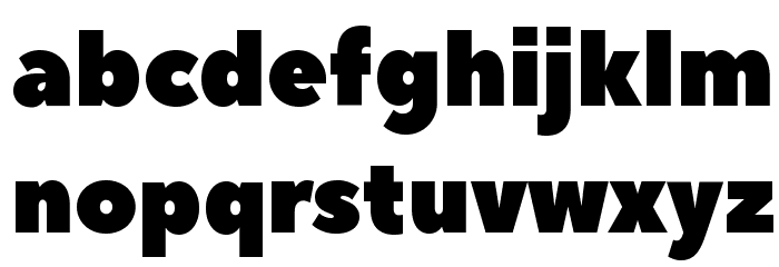 Peace Sans Font LOWERCASE