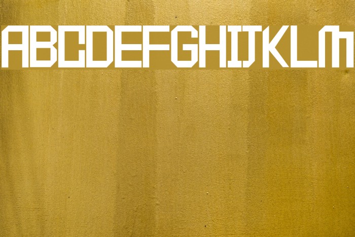 Peace1 Font examples