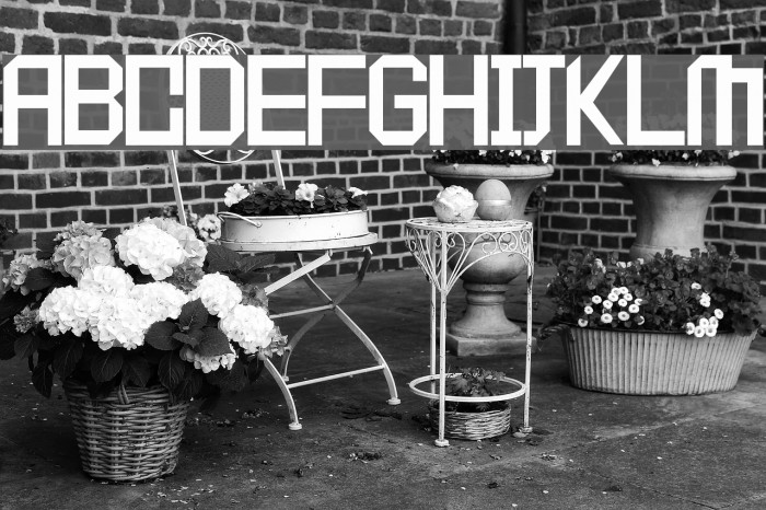 Peace1 Font examples