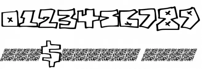 PeaceFight Font OTHER CHARS