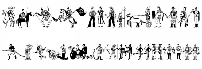 PeaceFightersOne Font LOWERCASE