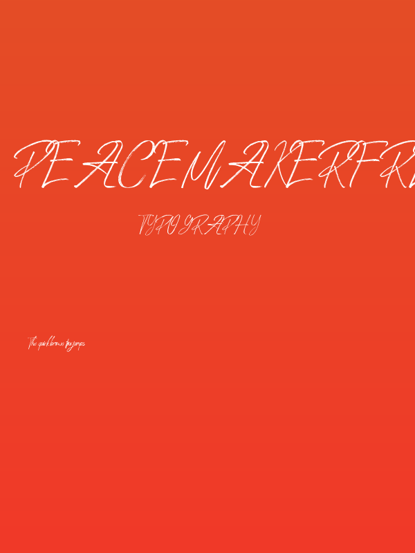 PeaceMakerFreePersonalUse Poster