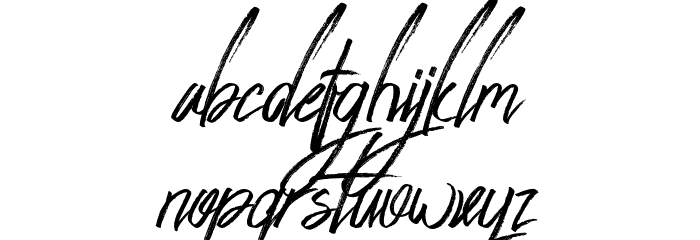 PeaceMakerFreePersonalUse Font LOWERCASE