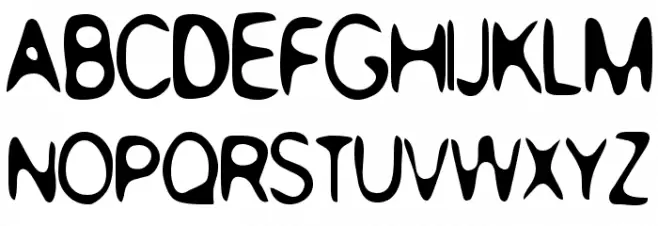 PeaceNow Basic Schriftart Groß