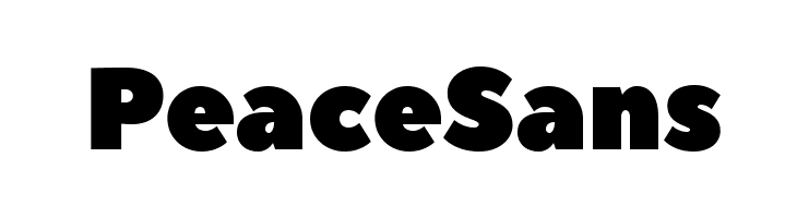PeaceSans Font