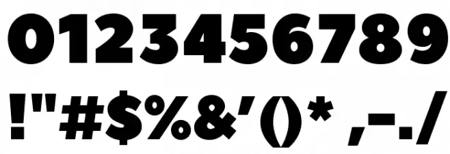 PeaceSans Font OTHER CHARS
