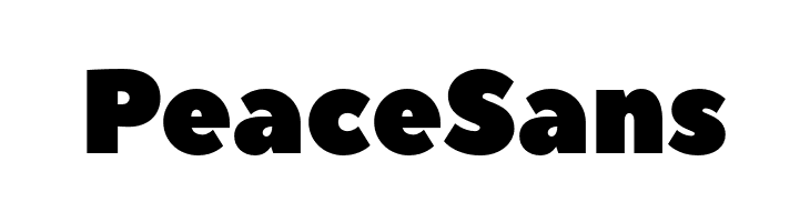 PeaceSans  Free Fonts Download