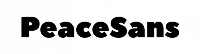 PeaceSans  Frei Schriftart Herunterladen