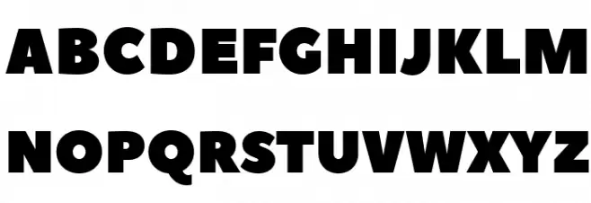 PeaceSans Font UPPERCASE