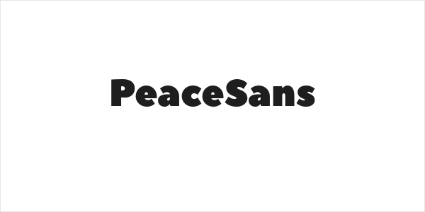 PeaceSans Logo