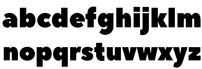PeaceSans Font LOWERCASE