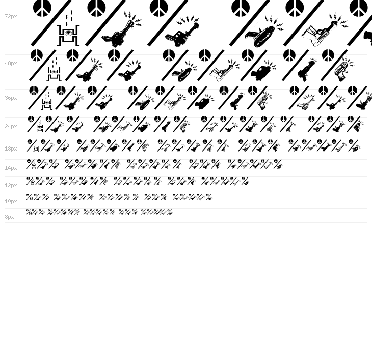 PeaceThruGuns Waterfall