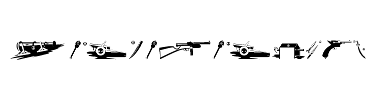 PeaceWeapons  免费字体下载