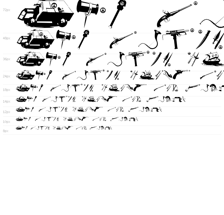 PeaceWeapons Waterfall