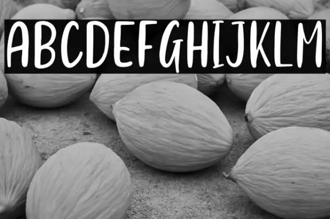 Peaceful Heart Sans Font examples