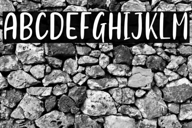 Peaceful Heart Sans Font examples