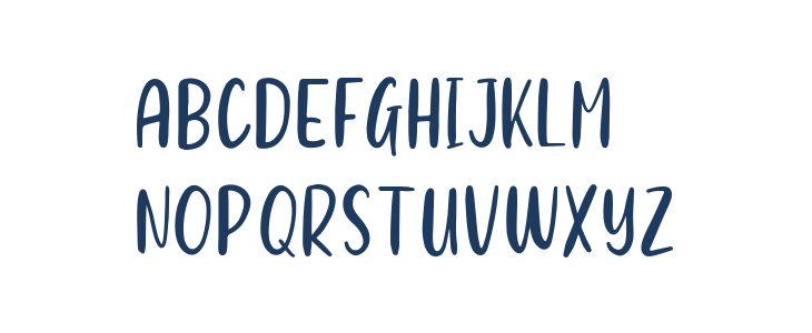 Peaceful Heart Sans Lowercase