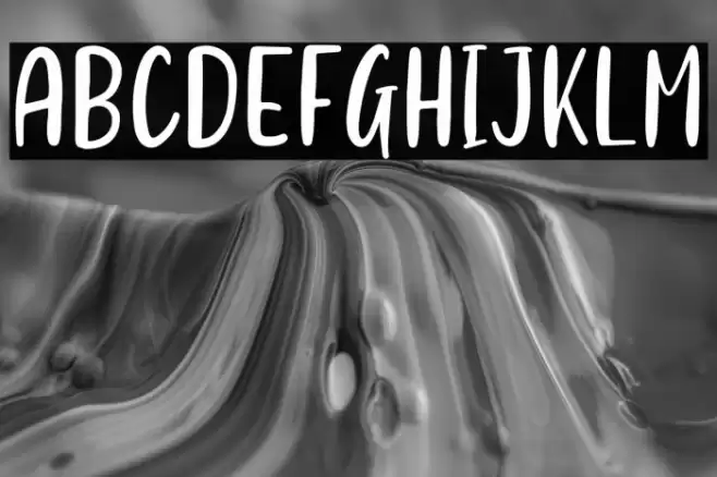 Peaceful Heart Sans Font examples