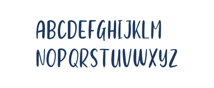 Peaceful Heart Sans Lowercase