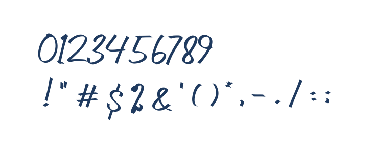 Peacelove Calligraphy Other Characters