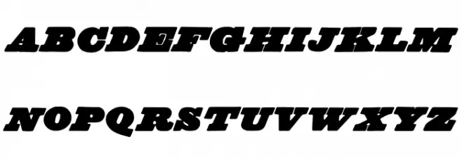 Peacemaker Black PERSONAL USE Italic Polices MAJUSCULES