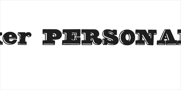 Peacemaker PERSONAL Regular Logo