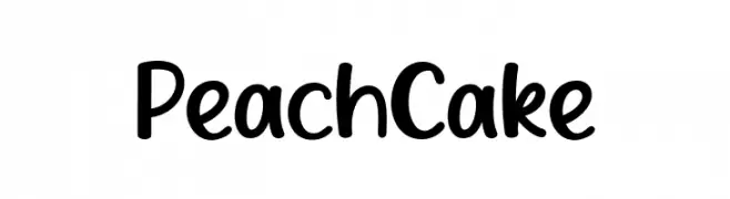 Peach Cake  Frei Schriftart Herunterladen