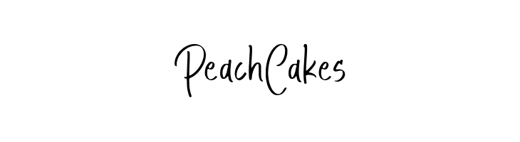 Peach Cakes Free Fonts Download