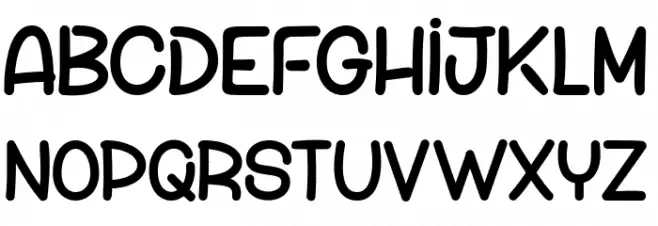 Peach Comix_PersonalUseOnly Шрифта строчной