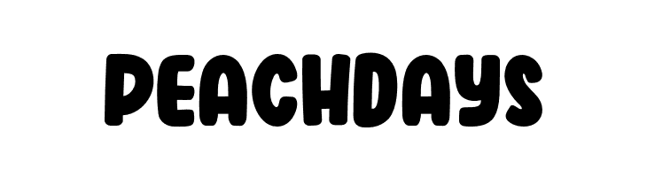 Peach Days  Descarca Fonturi Gratis