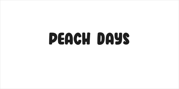 Peach Days Logo