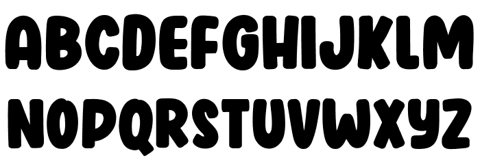 Peach Days Font LOWERCASE