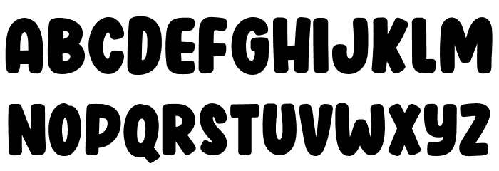 Peach Days Font LOWERCASE