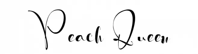Peach Queen  नि: शुल्क फ़ॉन्ट्स डाउनलोड