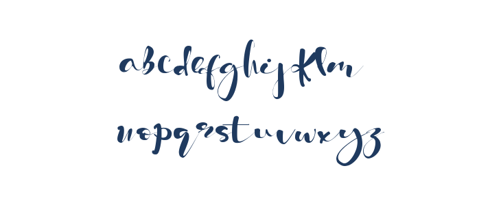 Peach Queen Lowercase