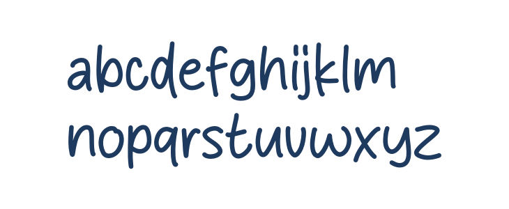 Peach Velvet Lowercase