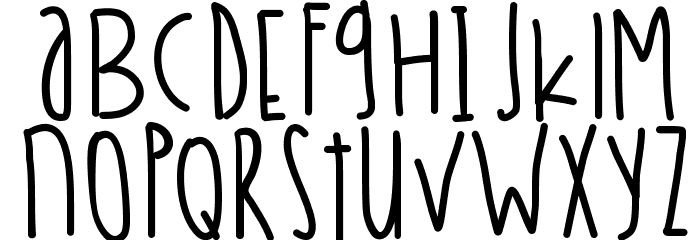 PeachCreamCreamsicles Font LOWERCASE