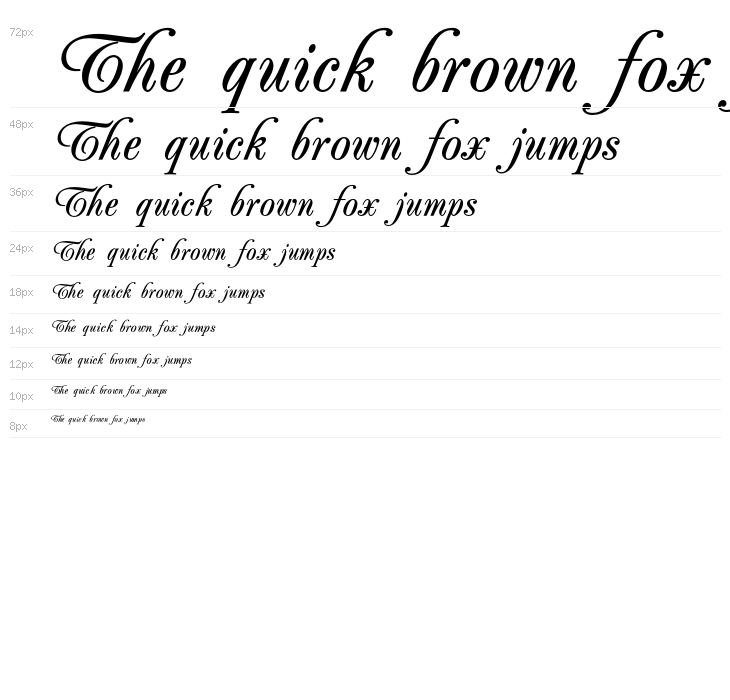 PeachExquisiteOpti-Bold Waterfall