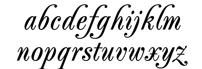 PeachExquisiteOpti-Bold Font LOWERCASE