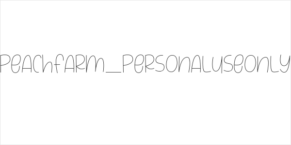 PeachFarm_PERSONALUSEONLY Logo
