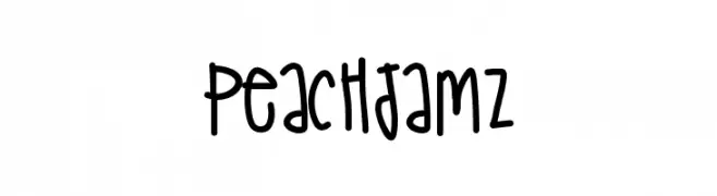 PeachJamz  Frei Schriftart Herunterladen