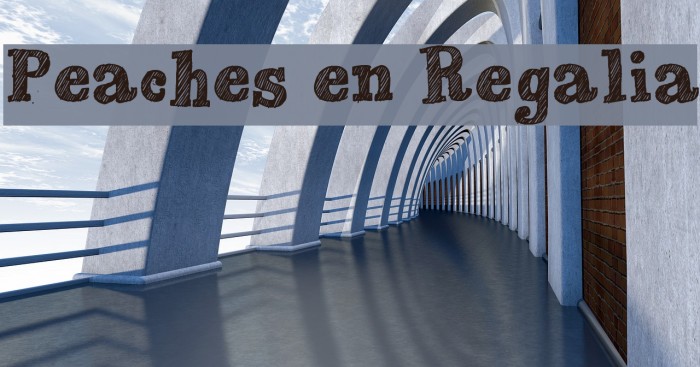 Peaches en Regalia Example 2