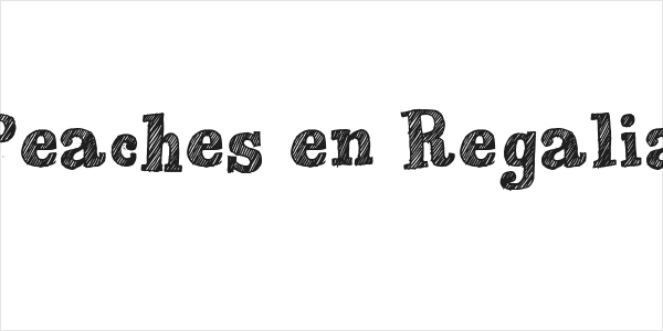 Peaches en Regalia Logo