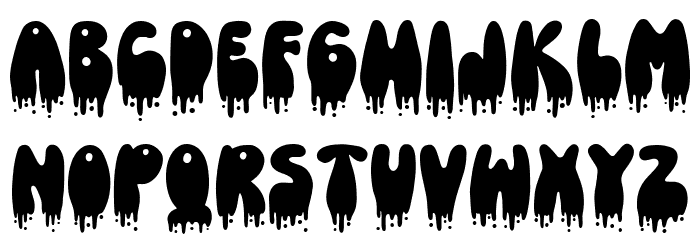 Peachy Bubbly Regular Font LOWERCASE