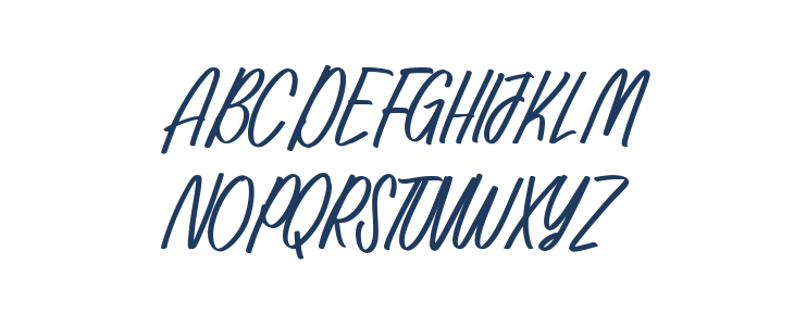 Peachy Regular Uppercase