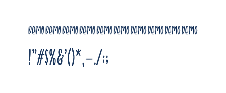 Peak Season Demo Other Characters