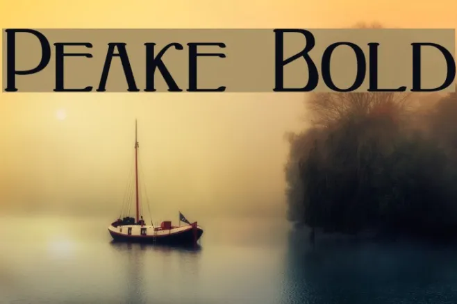 Peake Bold Example 2