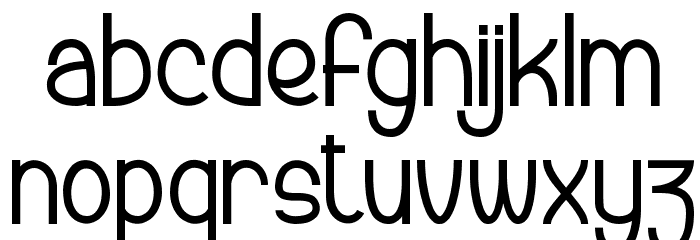 Peanut Butter Cookies Font LOWERCASE