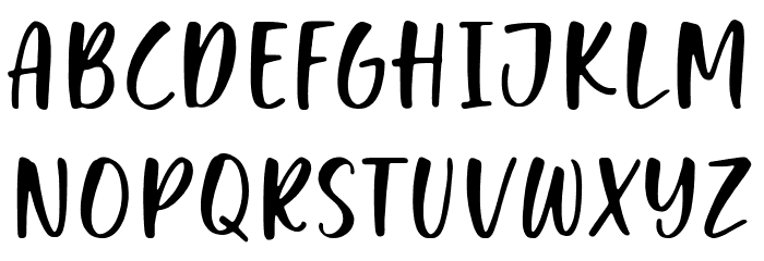 Peanut Crumble Font LOWERCASE