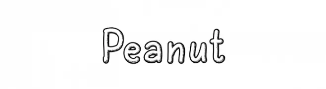 Peanut  免费字体下载
